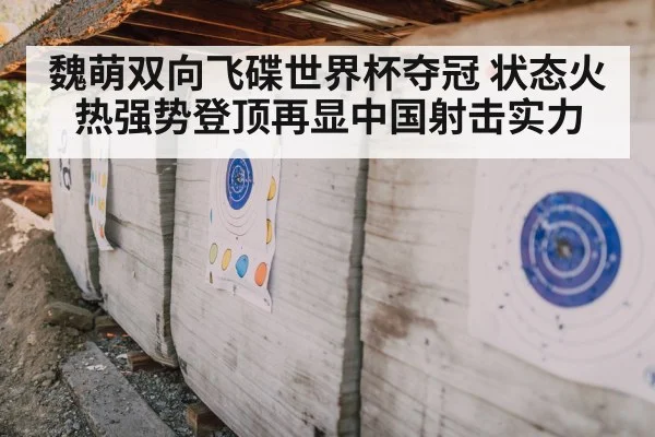 魏萌双向飞碟世界杯夺冠 状态火热强势登顶再显中国射击实力 - kaiyun sports