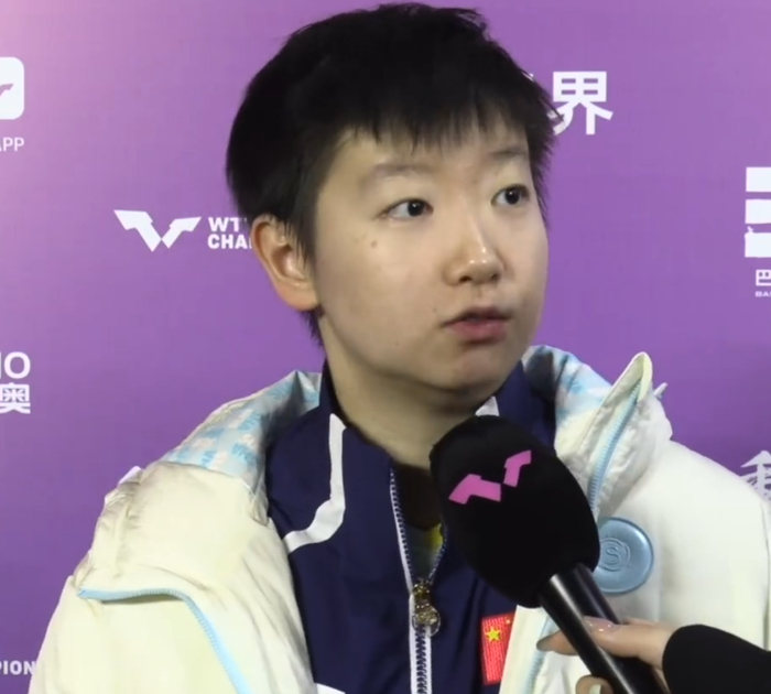 开云在线-孙颖莎3-0朱芊曦WTT官方采访！回应二三局胶着，谈目标很谦逊！|女单16强|国乒|比赛|小局|冠军赛_新浪新闻